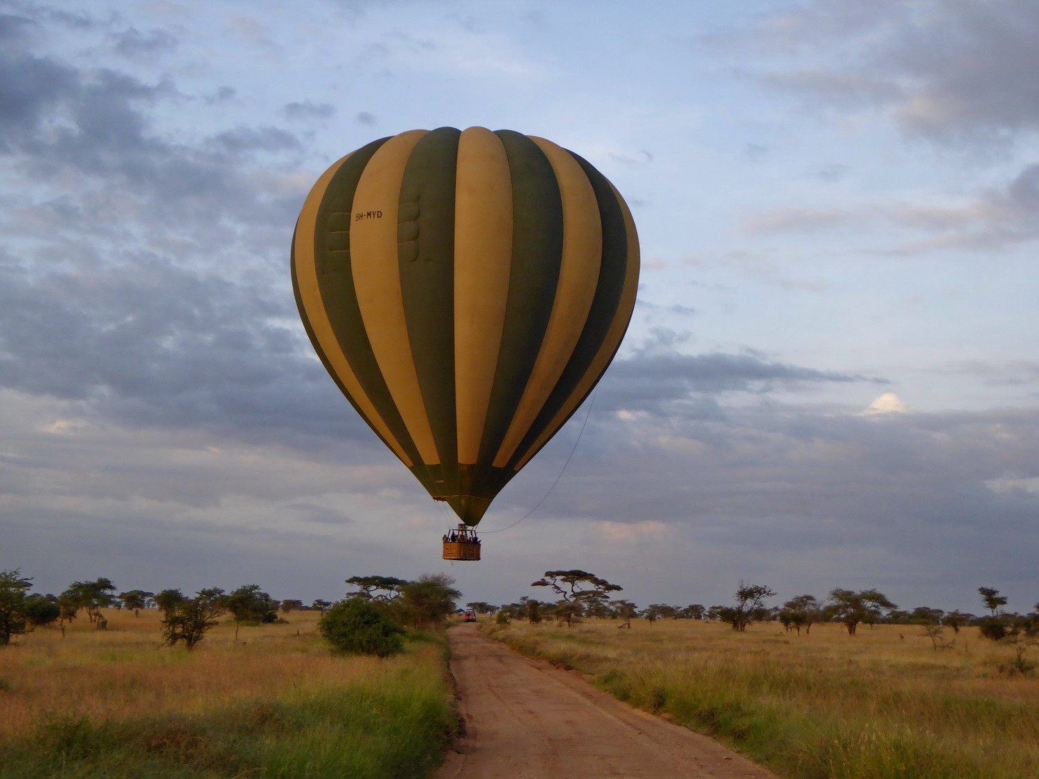Balloon in Serengeti